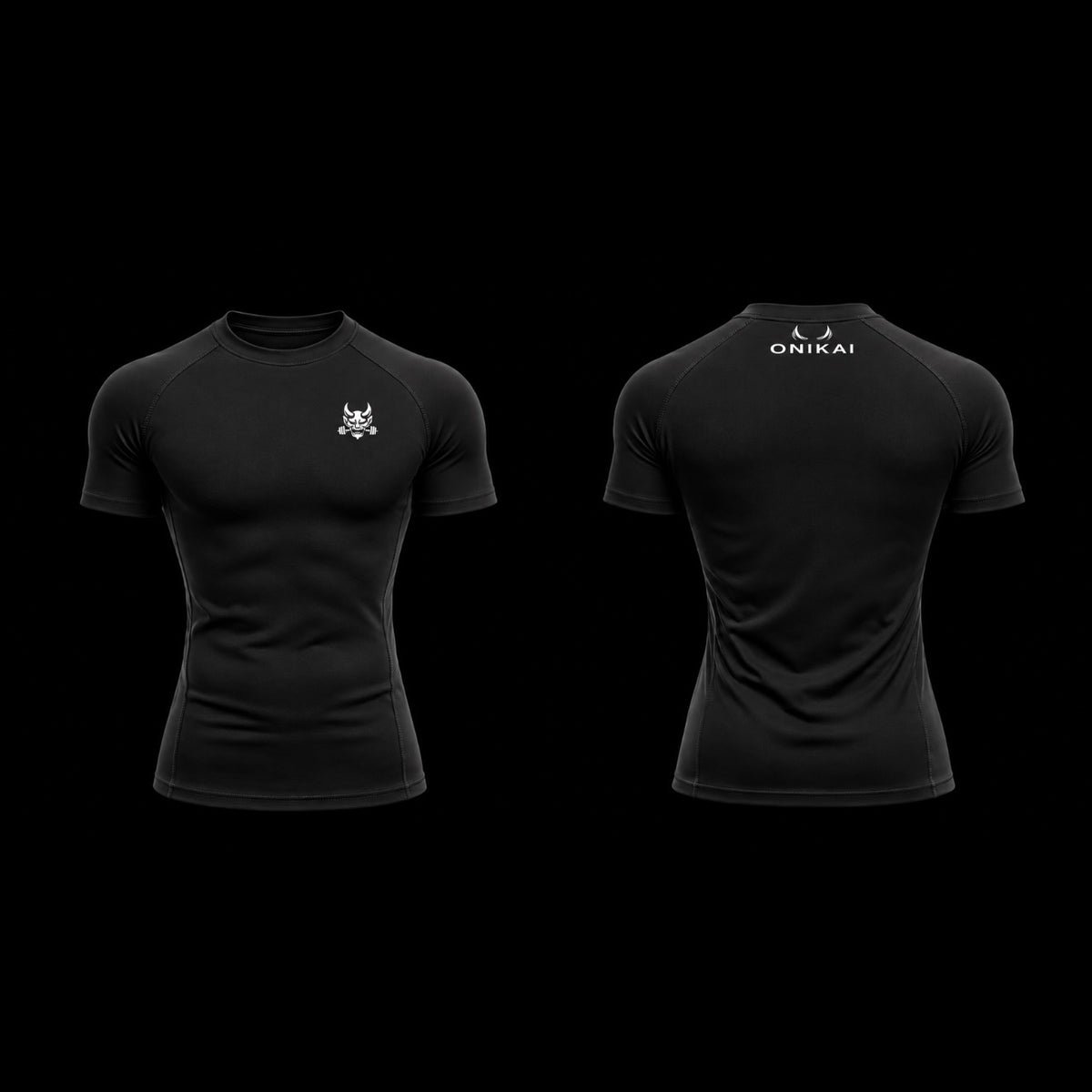 ONIKAI Compression Tee I — V1.1 (White)